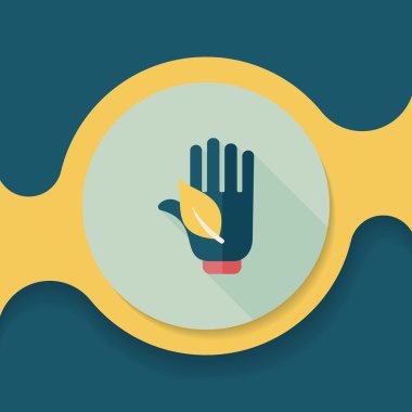 Uzun Gölge, eps1 ile çevre koruma kavramı düz simgesi