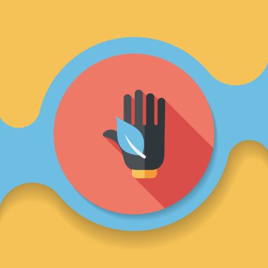 Uzun Gölge, eps1 ile çevre koruma kavramı düz simgesi