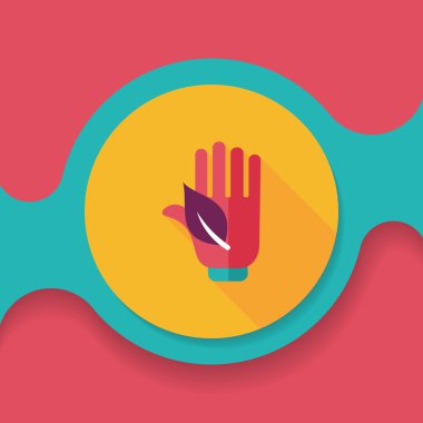 Uzun Gölge, eps1 ile çevre koruma kavramı düz simgesi