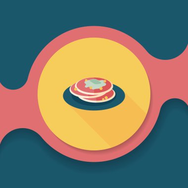 Uzun Gölge, eps10 ile yassı düz simgesi