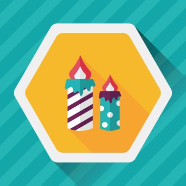 mum uzun gölge, eps10 düz simgesi