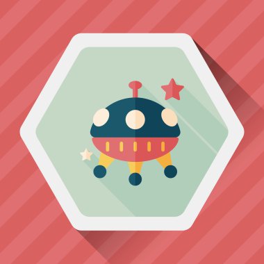 Çin yeni yılı uzun gölge, eps10 düz simgesiyle