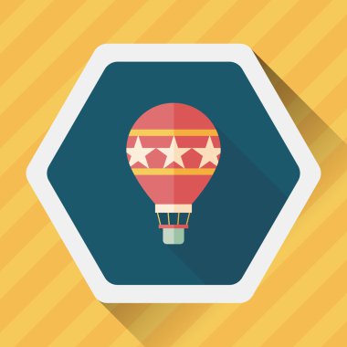 Çin yeni yılı uzun gölge, eps10 düz simgesiyle