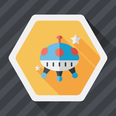 Çin yeni yılı uzun gölge, eps10 düz simgesiyle