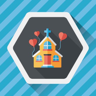 Çin yeni yılı uzun gölge, eps10 düz simgesiyle