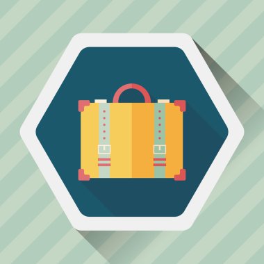 Çin yeni yılı uzun gölge, eps10 düz simgesiyle