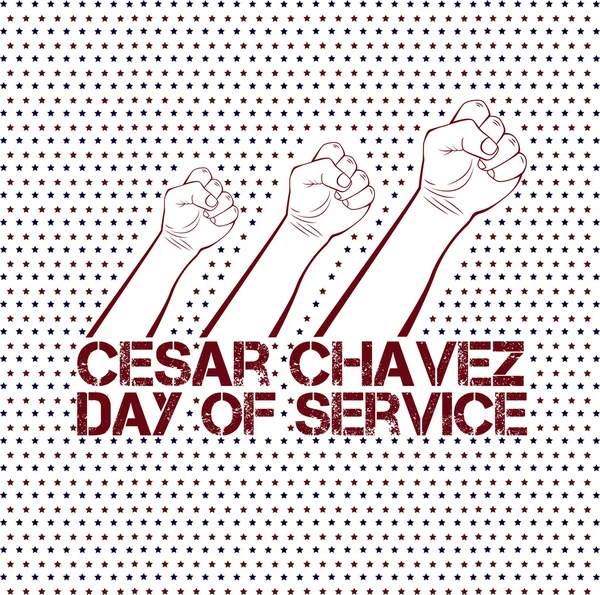Cesar Chavez ημέρα — Διανυσματικό Αρχείο