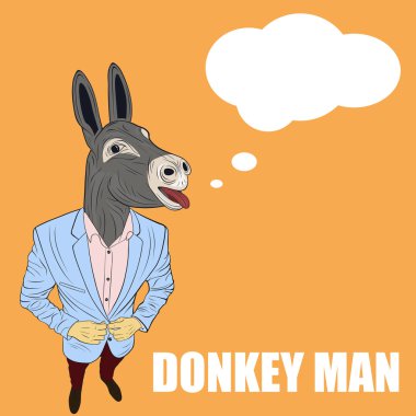 Çizgi film karakteri eşek