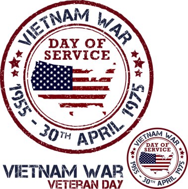 Vietnam war. Remembrance day clipart