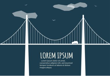Minimalist Cityscape afiş
