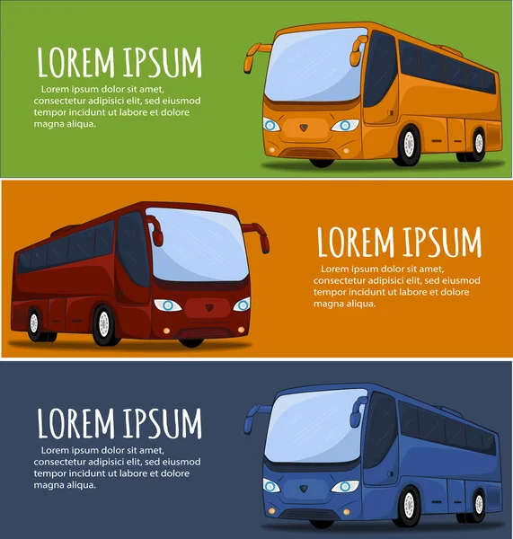 Туристический автобус — стоковый вектор