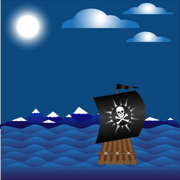 Jolly Roger — Stok Vektör