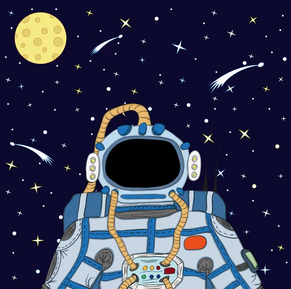 Astronaut — Stockový vektor