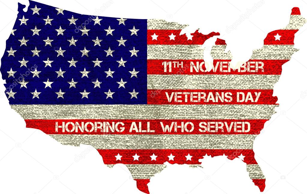 veterans day sign