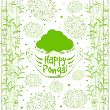 Hint mutlu Pongal Festivali, hasat.