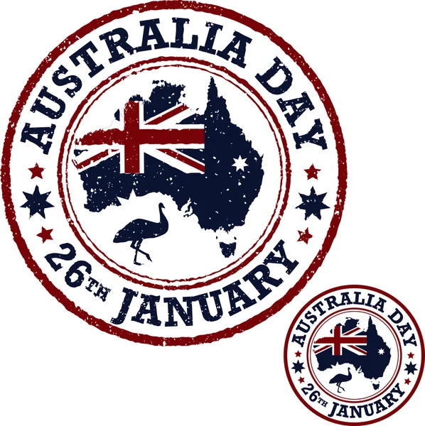 Αυστραλία ημέρα αφίσα — Διανυσματικό Αρχείο