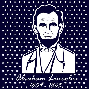siluet Abraham Lincoln
