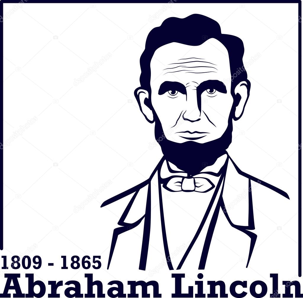 Silhouette Abraham Lincoln