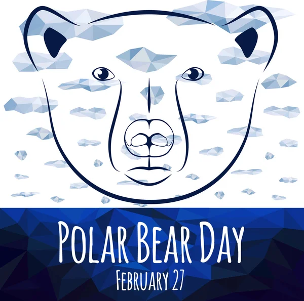 Polar Bear Day — Stockvector