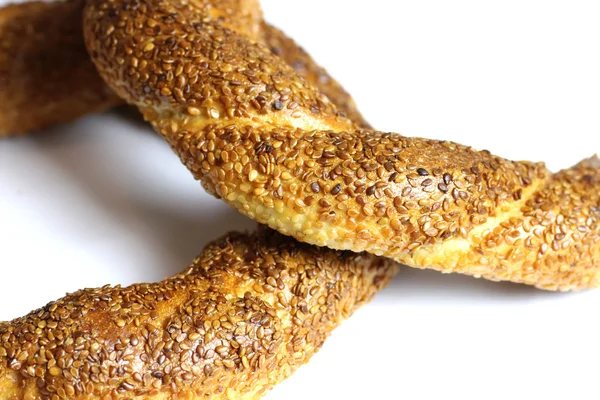 Turkish bagel, simit. — Stock Photo, Image