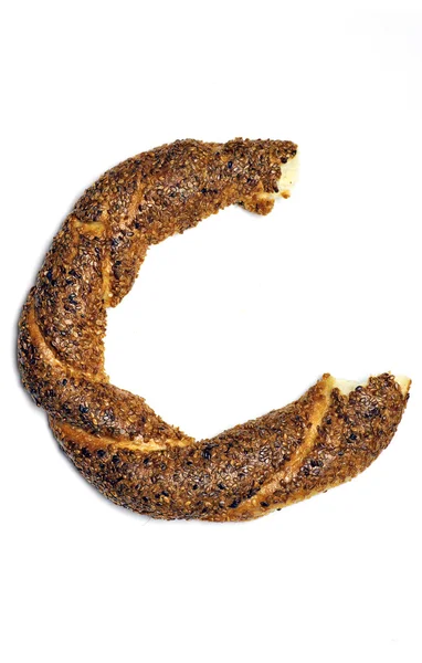 Turkish bagel, simit. — Stock Photo, Image