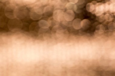 Bakır kahve parlayan duvar kağıdı afiş bokeh parlayan gradyan boş arka plan