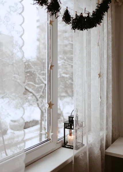 View Home Winter Day — Stock Photo, Image