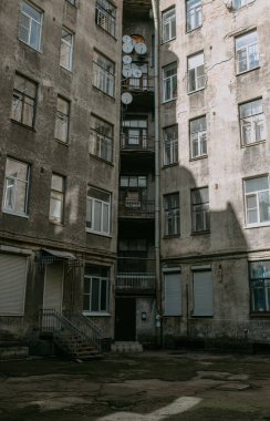 Vyborg şehrinin manzarası 