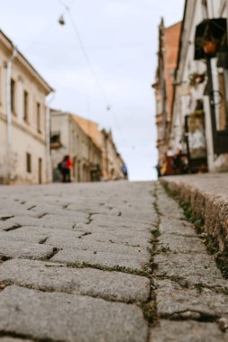 Vyborg şehrinin manzarası 