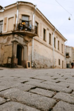 Vyborg şehrinin manzarası 