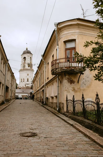 Vyborg şehrinin manzarası 