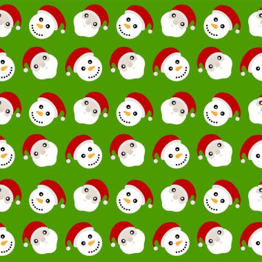 Mutlu noeller, kusursuz desen. Noel Baba geçmişi. Yastık, baskı, moda, kıyafet, kumaş, hediye paketi için tasarım. vektör