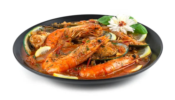 Deniz ürünleri Cataplana, Portekiz 'de deniz ürünleri hazırlamak için kullanılan özel bir yemektir (wok).