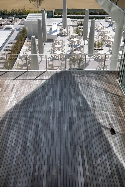 Terraço na praia — Fotografia de Stock