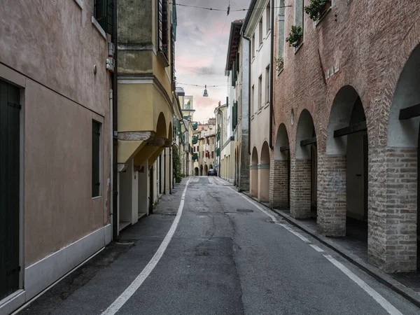 Záblesk Trevisa Historického Města Itálii — Stock fotografie