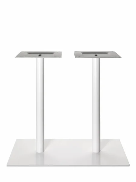 Table Base White Background — Stock Photo, Image