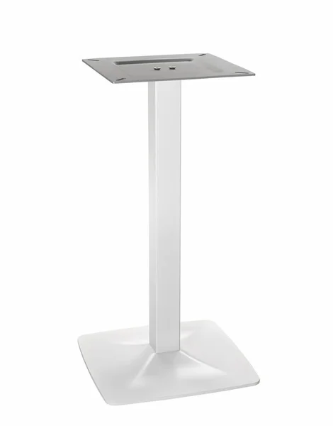 Table Base White Background — Stock Photo, Image