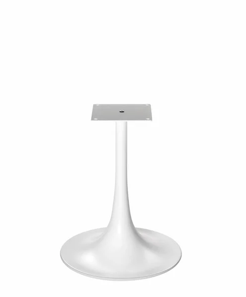 Table Base White Background — Stock Photo, Image