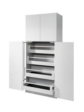 Yerleştirilmiş bir mutfak sütununu kapat