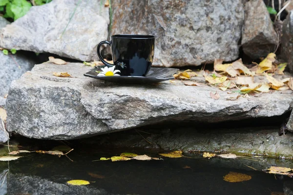 Drink in stone — Stock Photo, Image