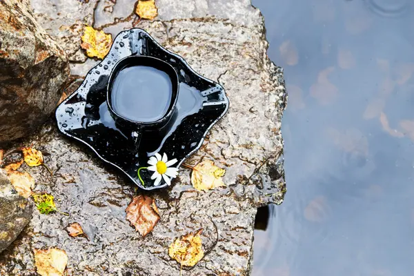 Drink in stone — Stock Photo, Image