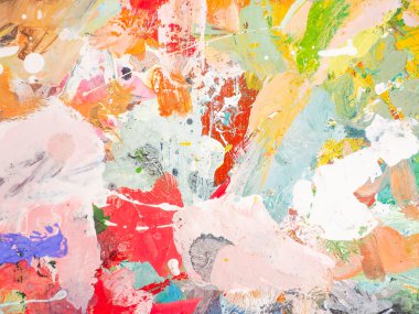  Arka plan için parlak yağlı-boya paleti 