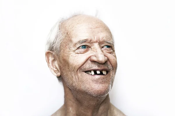 neşeli bir yaşlı adam