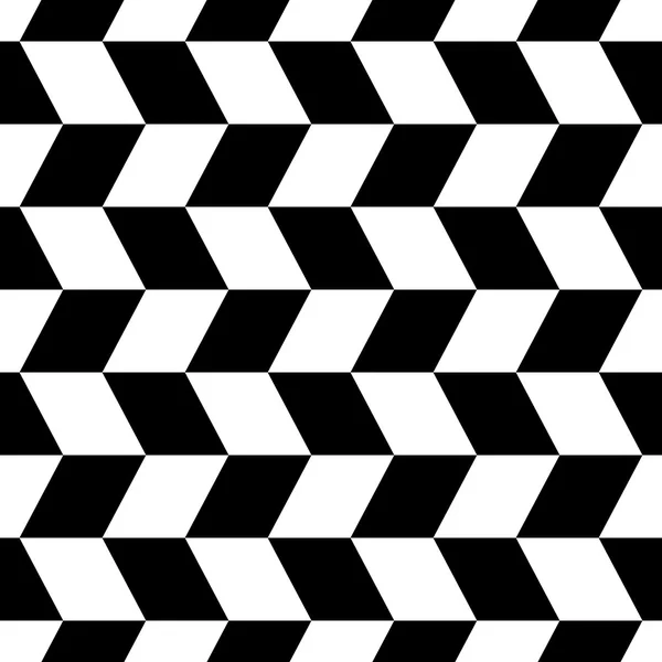 Černá a bílá abstraktní vzor bezešvé skládající se z prvků — Stockový vektor