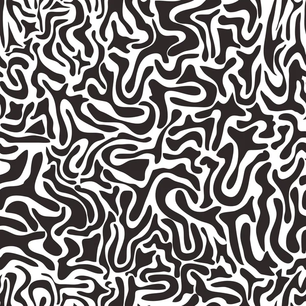 siyah ve beyaz soyut, kusursuz desen.