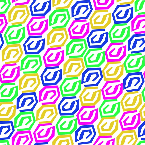 Soyut Dikişsiz desen renkli unsurları yapılan.