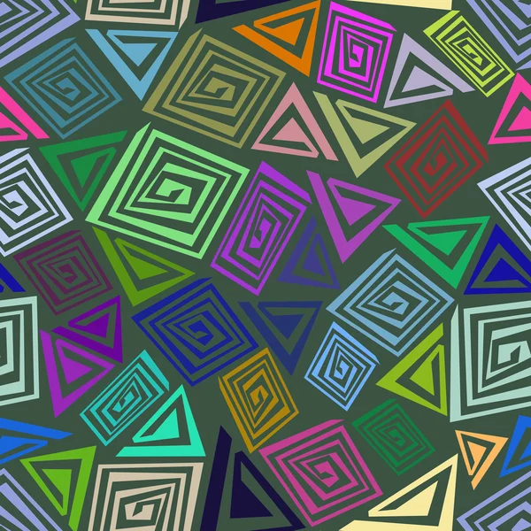 Soyut Dikişsiz desen renkli unsurları yapılan.