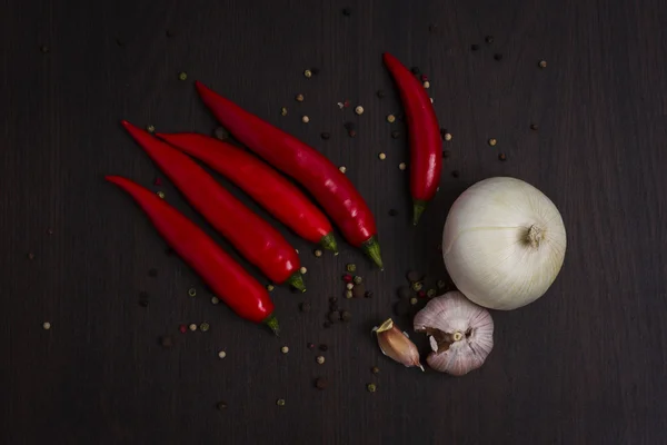 Pimientos rojos —  Fotos de Stock