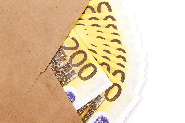 Dinheiro em envelope — Fotografia de Stock