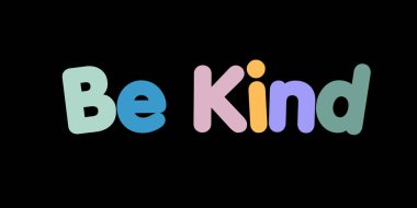 Nazik Çocuklar Tişört Vektörü Şirin Motivasyon Harfleri Çizim Tasarımı